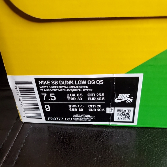 Nike Sb Dunk Low " Ebay " Qs Shoes - Picture 10 of 10